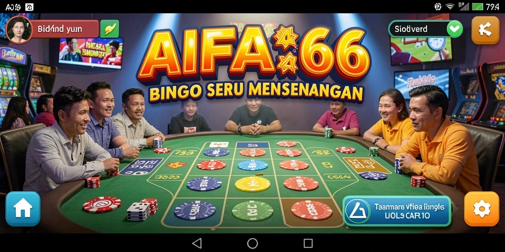 Tampilan permainan Bingo yang seru dan interaktif di AIFA66.