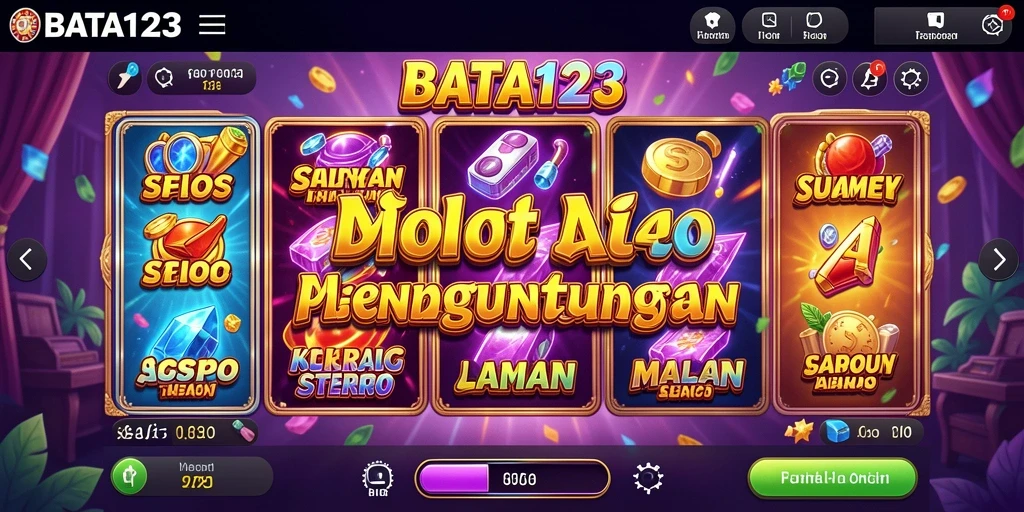 Tampilan gameplay BATA123 yang menampilkan grafis slot yang menarik.