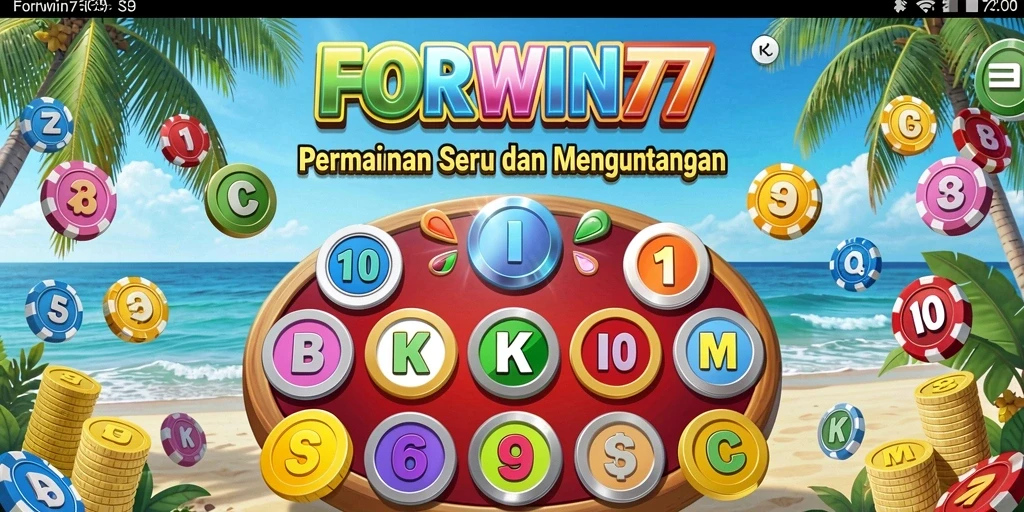 Tampilan gameplay Bingo yang seru dan menarik di FORWIN77.