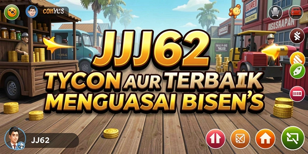 Gameplay Tycoon JJ62 yang menantang dan seru.