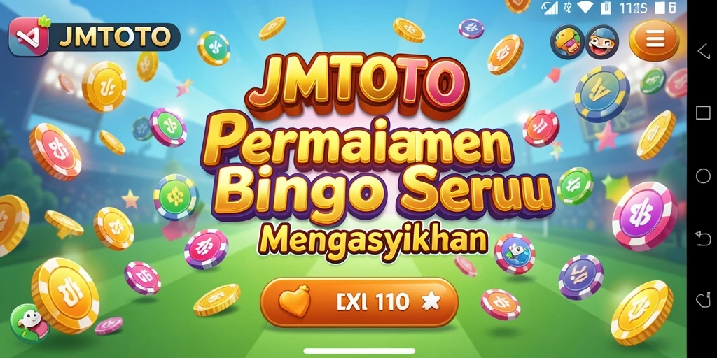 Tampilan gameplay Bingo yang menarik dan interaktif.
