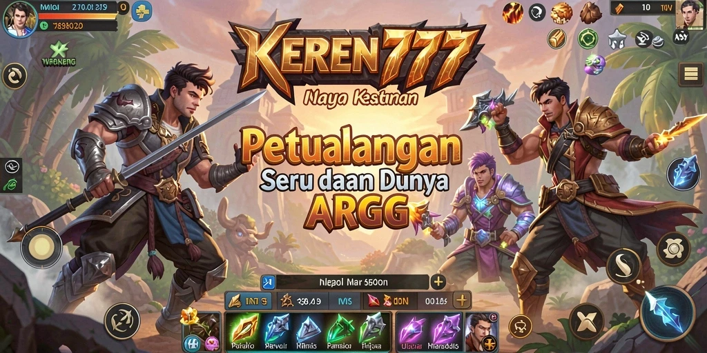 Gameplay seru di dunia ARPG yang penuh petualangan.