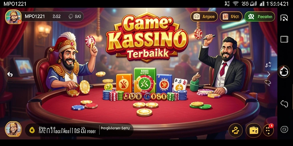 Tampilan menarik dari gameplay Kasino yang mengasyikkan.