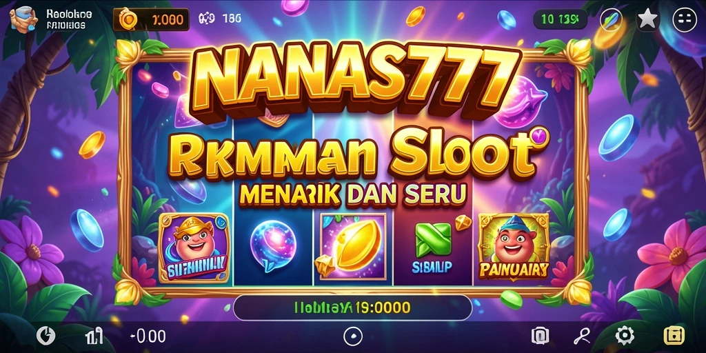 Tampilan gameplay menarik dari NANAS777 yang menyenangkan untuk dimainkan.