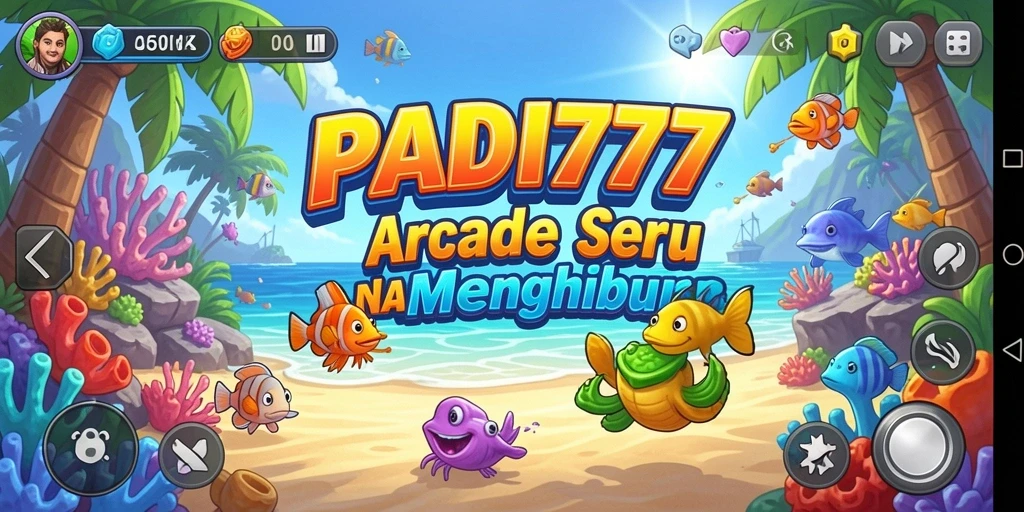 Tangkapan layar gameplay PADI777 yang penuh warna dan aksi menarik.