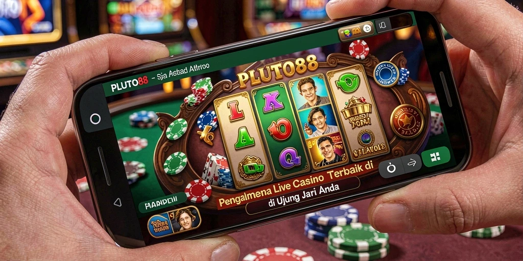 Gameplay Live Casino yang seru dan interaktif di PLUTO88.