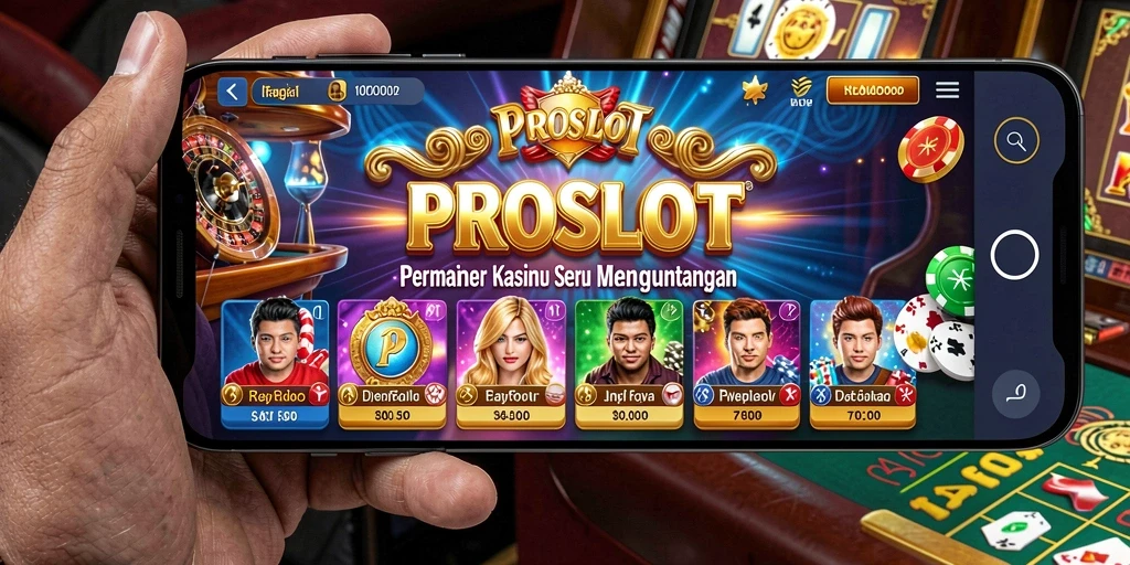 Tampilan gameplay seru dan menyenangkan di PROSLOT.