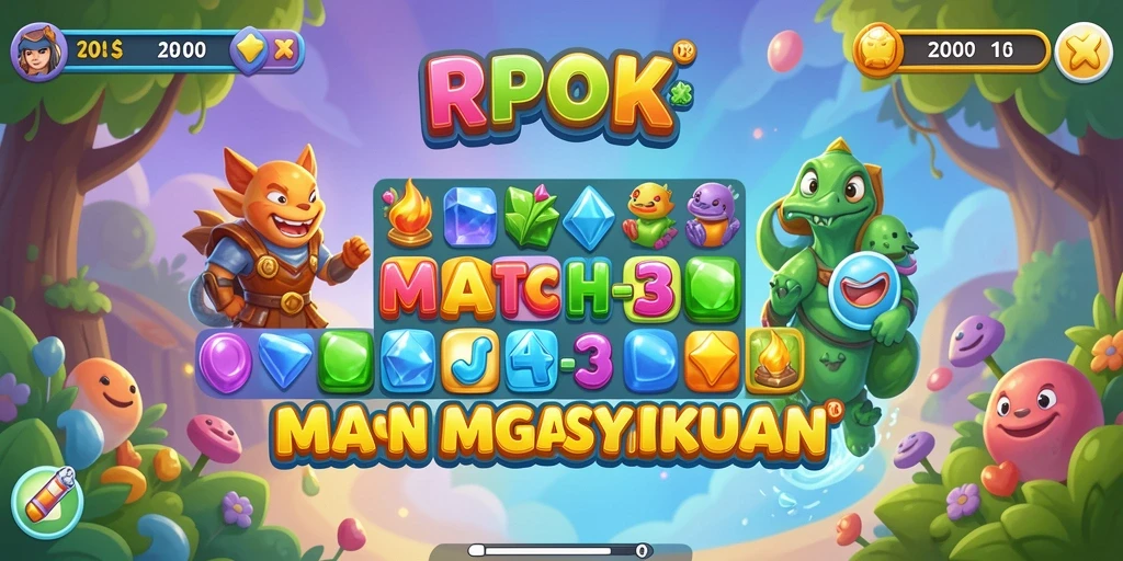 Tangkapan layar gameplay RPOK yang seru dan menantang.