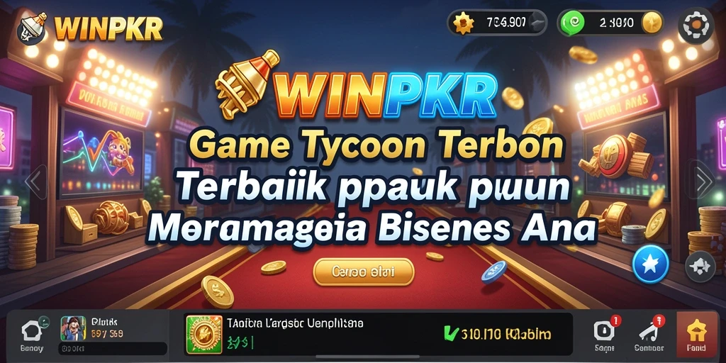 Tampilan gameplay <strong>WINPKR</strong> yang menarik dan strategis.