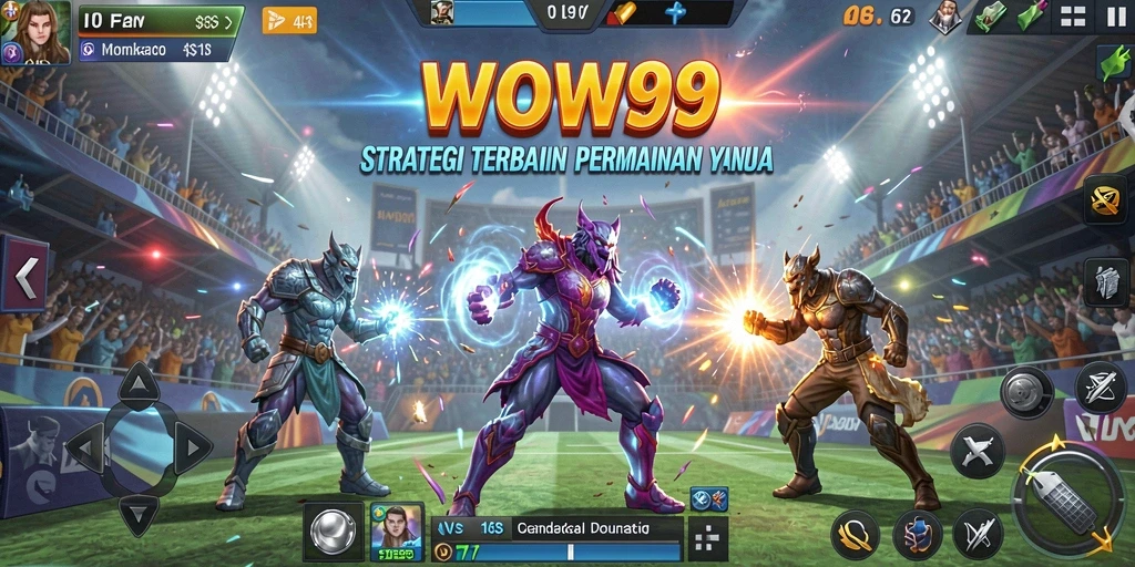 Gameplay WOW99 yang menarik dengan strategi yang mendalam.